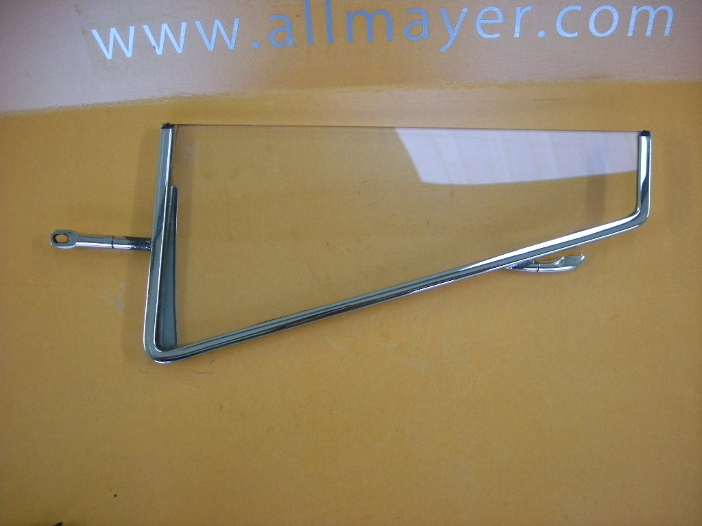 Drehfenster links mit Lagerzapfen oben fĂŒr Mercedes W111 Coupe/Cabrio â Bild 3