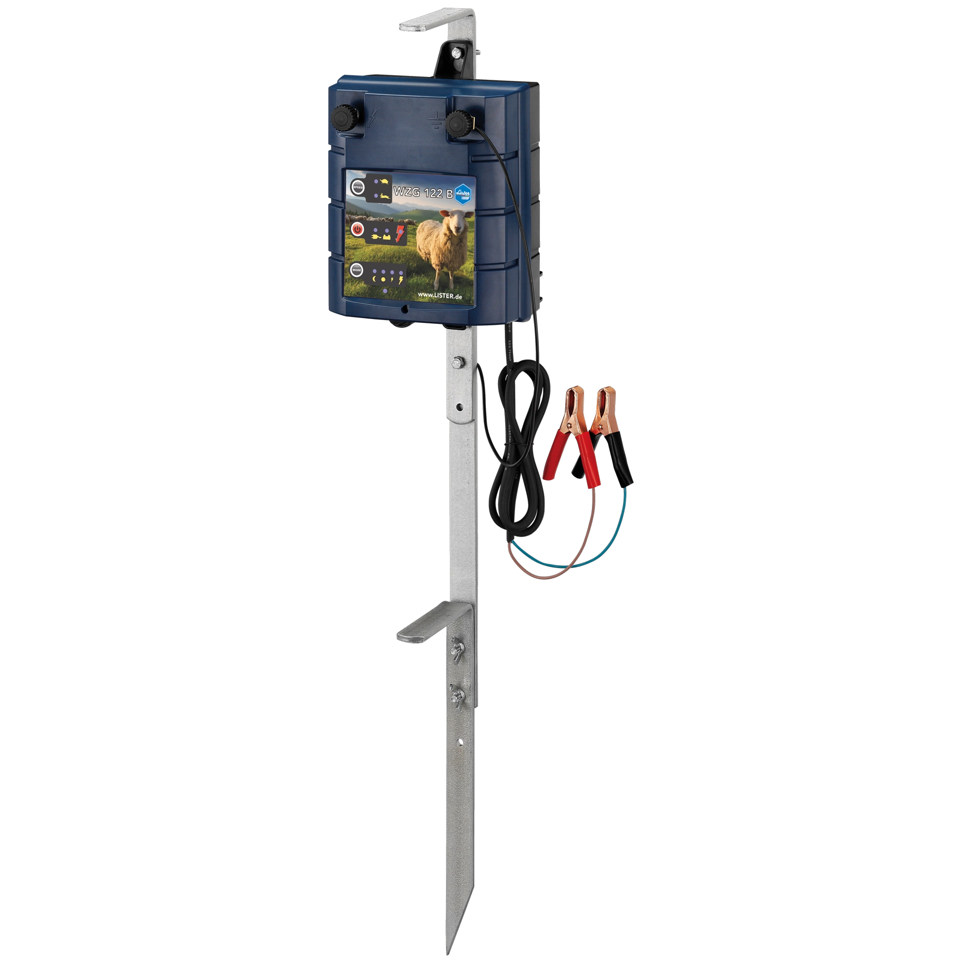 WZG 122 B Universal Weidezaungerät 6 Volt, 12 Volt und 230 Volt für Rinder – Bild 3